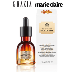 Nieuw: Test nu The Body Shop® Oils of Life Intensely Revitalising Facial Oil