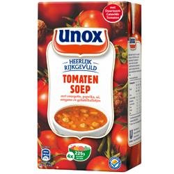 Test nu Unox Soep in Pak, boordevol groenten!