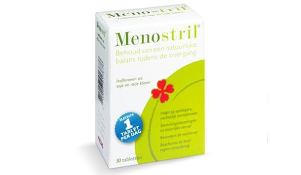 Menostril: Al na 2 tot 4 weken minder last van de overgang!