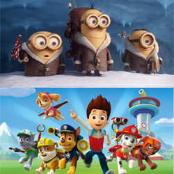 Winactie: 4 x dvd pakket met Minions en Paw Patrol