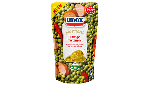 Testresultaten: Unox Pittige Erwtensoep, lekker pittig!