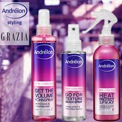 Nieuw Grazia testpanel: Andrélon Styling Pink Collection!