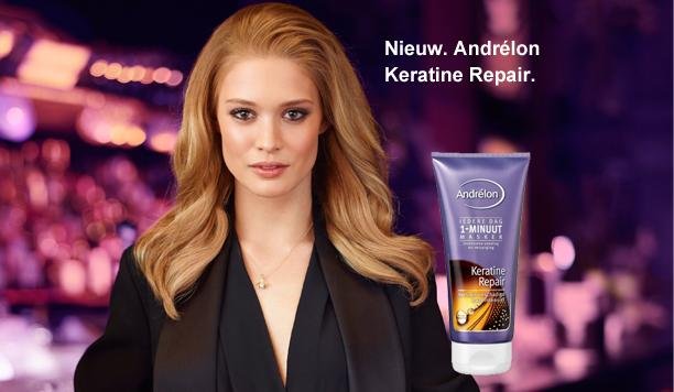 Andrélon Keratine Repair 1-minuut masker: op een snelle manier naar gezond glanzend haar