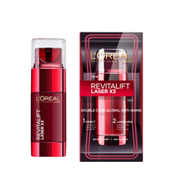 Test nu de nieuwe L'Oréal Paris Revitalift Laser X3 Double Care Dagverzorging 