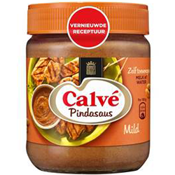 Test nu de vernieuwde Calvé Pindasaus Mild