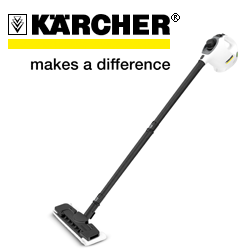 Test de Kärcher stoomreiniger met floor kit!