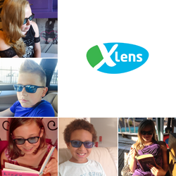 Xlens bril maakt lezen makkelijker en leuker