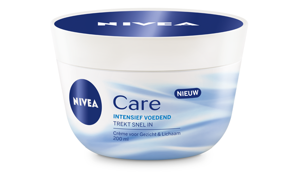 NIVEA Care Voedende Crème: 100% voedend, 0% plakkerig