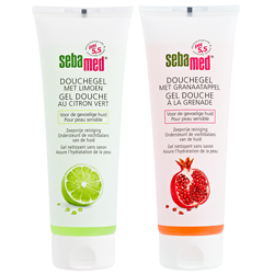 Test nu sebamed douchegel limoen en sebamed douchegel granaatappel én deel jouw mening!