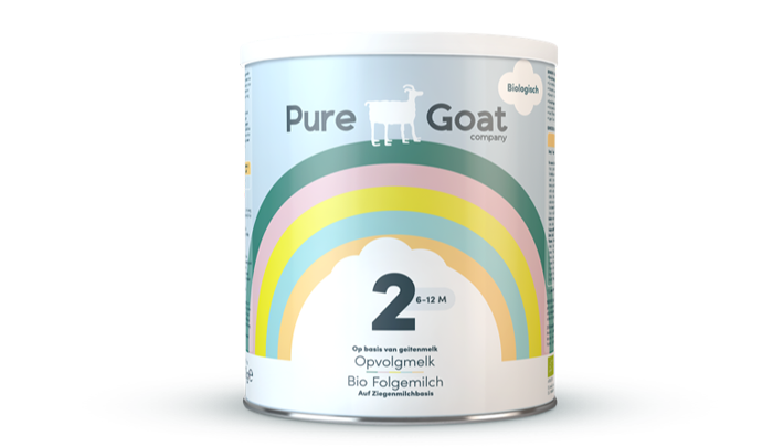  Test nu met jouw kindje Pure Goat Company Opvolgmelk 2!