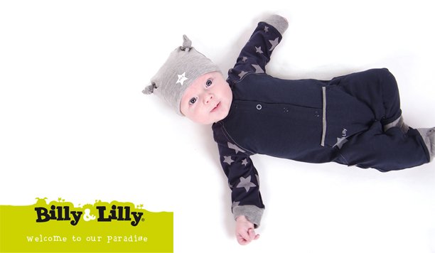 Test de babyjumpsuit van Billy & Lilly