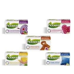 Meer dan de helft van de testers raadt Pickwick Herbal Goodness aan!
