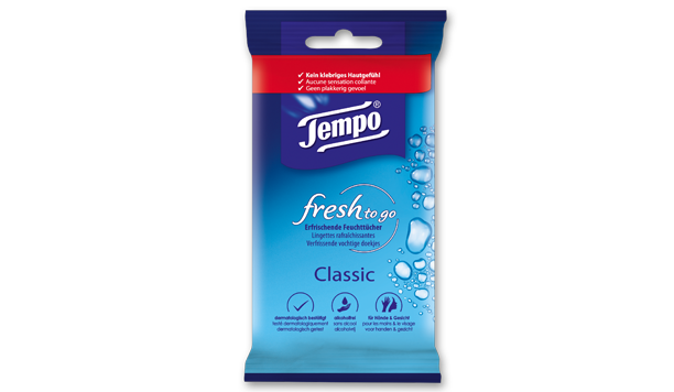Testresultaten: Tempo fresh to go; altijd een fris gevoel