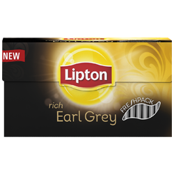 Nieuw: Lipton rich Earl Grey Fresh Pack. Wil jij testen?