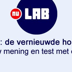 Test 1: de vernieuwde homepage van NU.nl