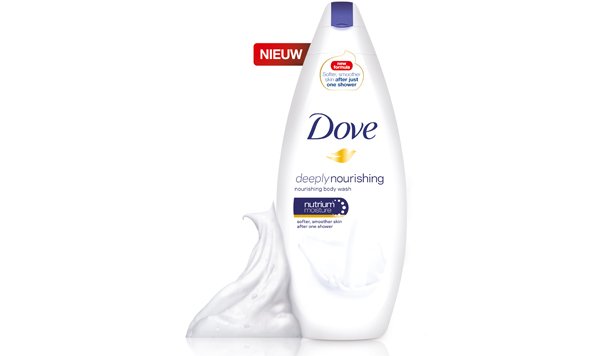 Een zachtere huid, al na één keer douchen? Test het met de nieuwe Dove Deeply Nourishing douchecrème!
