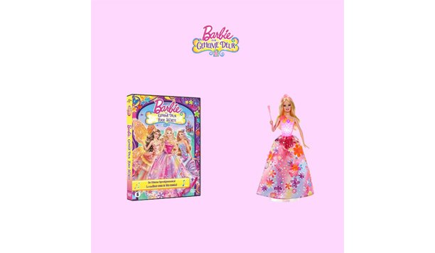 Win een 'Barbie en de Geheime Deur' filmpakket!