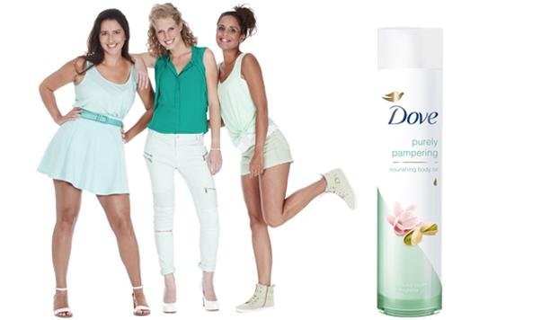 Dove body oil: 'Pure verwennerij!'