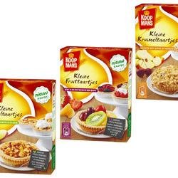 Win 3 varianten van Kleine Taartjes van Koopmans!