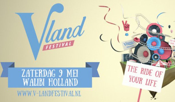 Wil jij a.s. zaterdag naar V-land festival? Doe mee en maak kans op 1 van de 5x2 toegangskaarten t.w.v. €59,-!