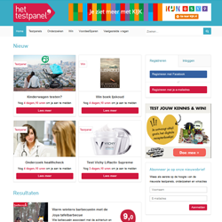 Geef je mening over hettestpanel.nl! Ontvang een gratis digitaal tijdschrift en maak kans op een boekenpakket t.w.v. €90,-!