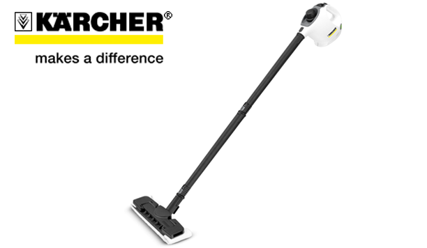 Laat de Kärcher stoomreiniger het werk doen