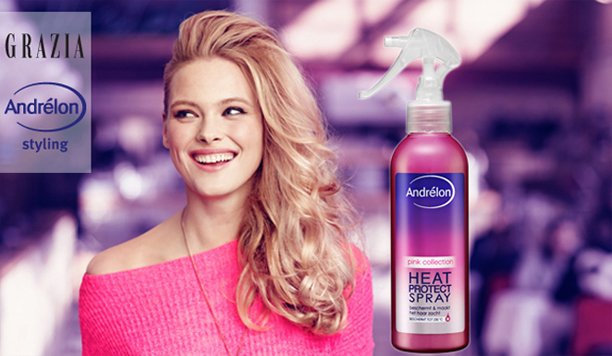Andrélon Heat Protect Spray geeft je haar een wow!-effect