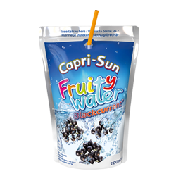 Test jij de Capri-Sun Fruity Water Blackcurrant?