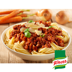 Test de nieuwe Knorr Natuurlijk Lekker maaltijdmix Spaghetti Bolognese!