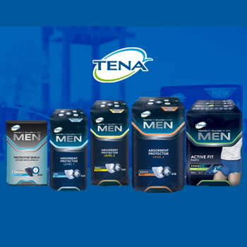 Wil jij een sample van TENA Men thuis ontvangen?