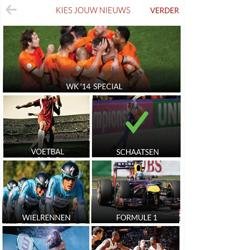 Een nieuw design voor de NUsport-app voor iOS en Android