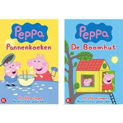 Win 2 dvd's van de populaire tekenfilmserie Peppa