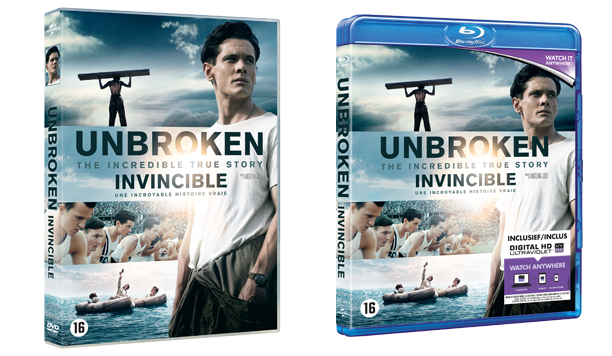 Maak kans op één van de 8 DVD's Unbroken!