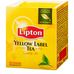 Lipton Yellow Label Tea. "Lekkerste kopje ‘gewone’ thee." Proef het zelf!