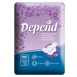 Test Depend voor regelmatig verlies van urine