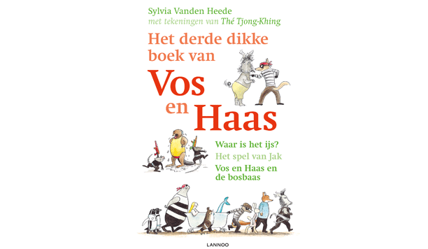 Win één van de 3 exemplaren van het derde dikke boek van Vos en Haas