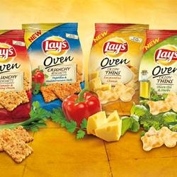 Lay’s Oven Crunchy Biscuits en Lay's Oven Crispy Thins: kraak en smaak