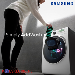 Test nu de nieuwste Samsung wasmachine