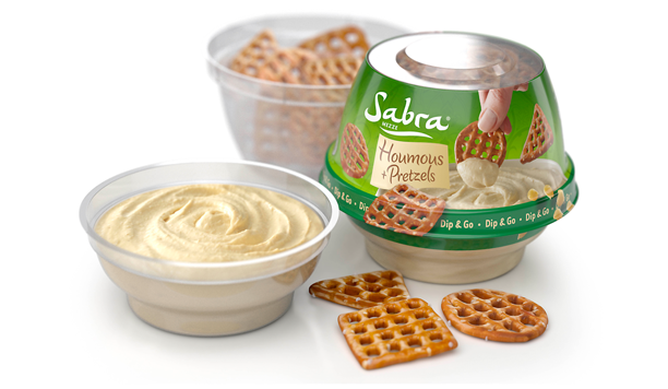 Sabra Houmous & Pretzels: ‘Lekkere combinatie’